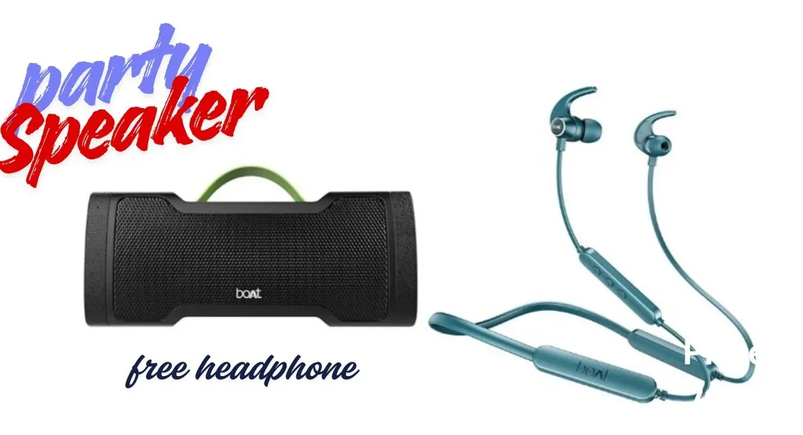 Ultimate Party Speaker Alert! boAt Stone 1000 with 14 W Output, IPX5 Water Resistance & 10-Hour Playtime