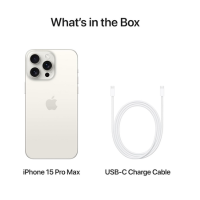 Apple iPhone 15 Pro Max (512 GB) - White Titanium