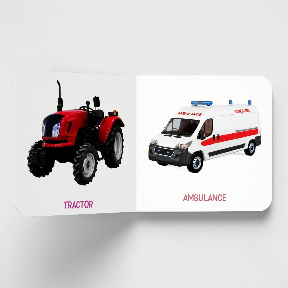 My First Library Set of 10 Board Books for Kids, Early Learning Book for Babies & Toddlers, Alphabets, Body Parts, Numbers, 1-3 Years (Kids' First Library Box Set)