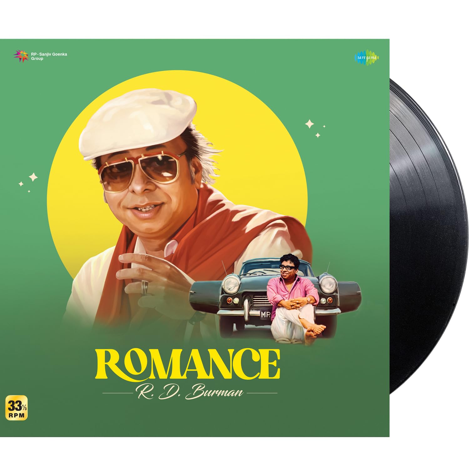Saregama Vinyl Record - Romance - RD Burman, 10 Evergreen Hindi Superhit Songs