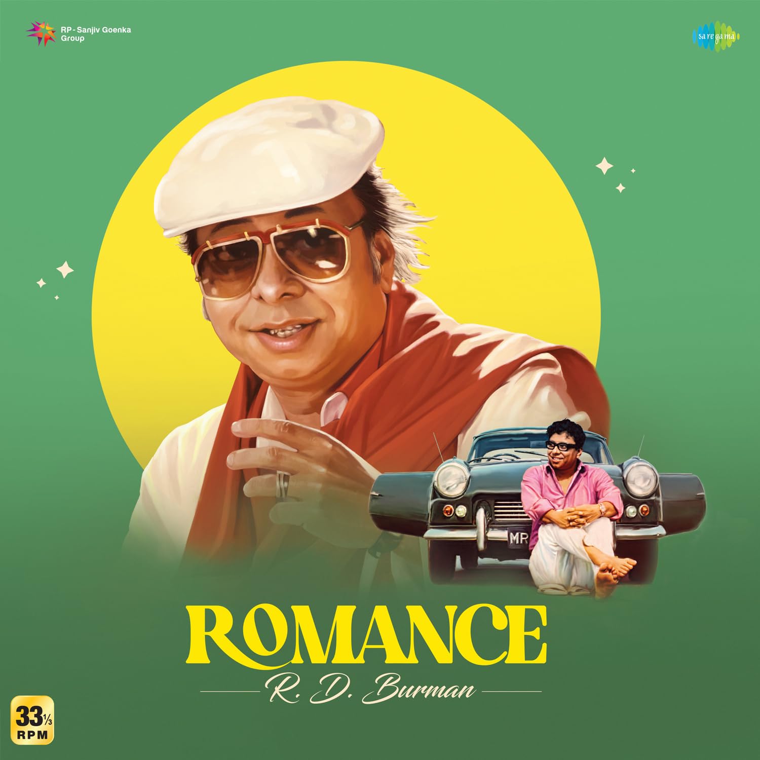 Saregama Vinyl Record - Romance - RD Burman, 10 Evergreen Hindi Superhit Songs