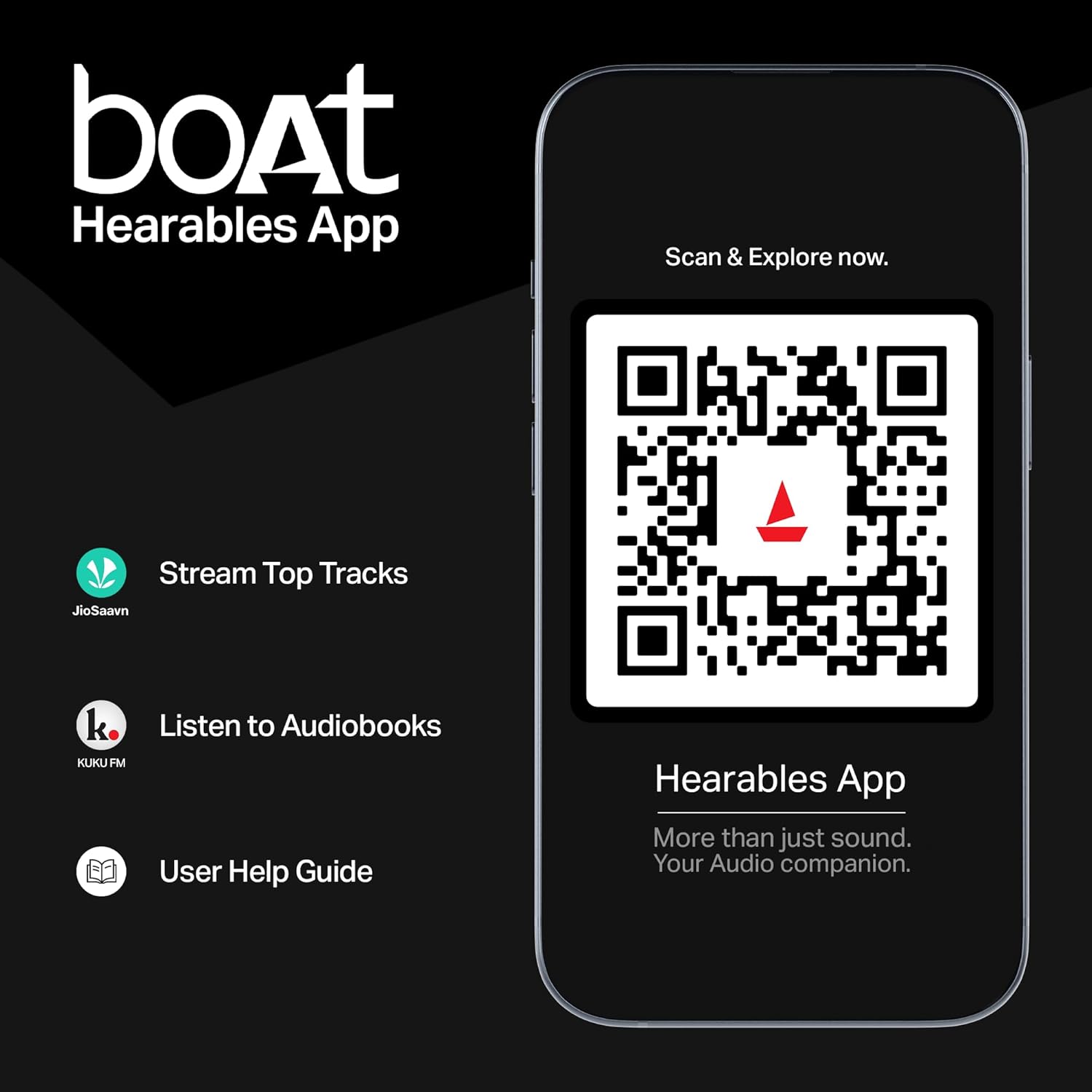 Boat Rockerz 512 ANC,(~40dB) Hybrid ANC, 80H Battery, 40mm Drivers, 40ms Low Latency, ENx Tech,Stream Ad Free Music via App Support, Bluetooth Headphones, Wireless Headphone with Mic (Cosmic Black)