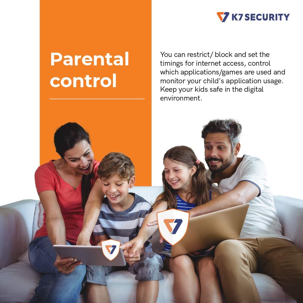 K7 Security K7, Total Security, 1 User, 1 Year, Email Delivery In 30 Min, No Cd