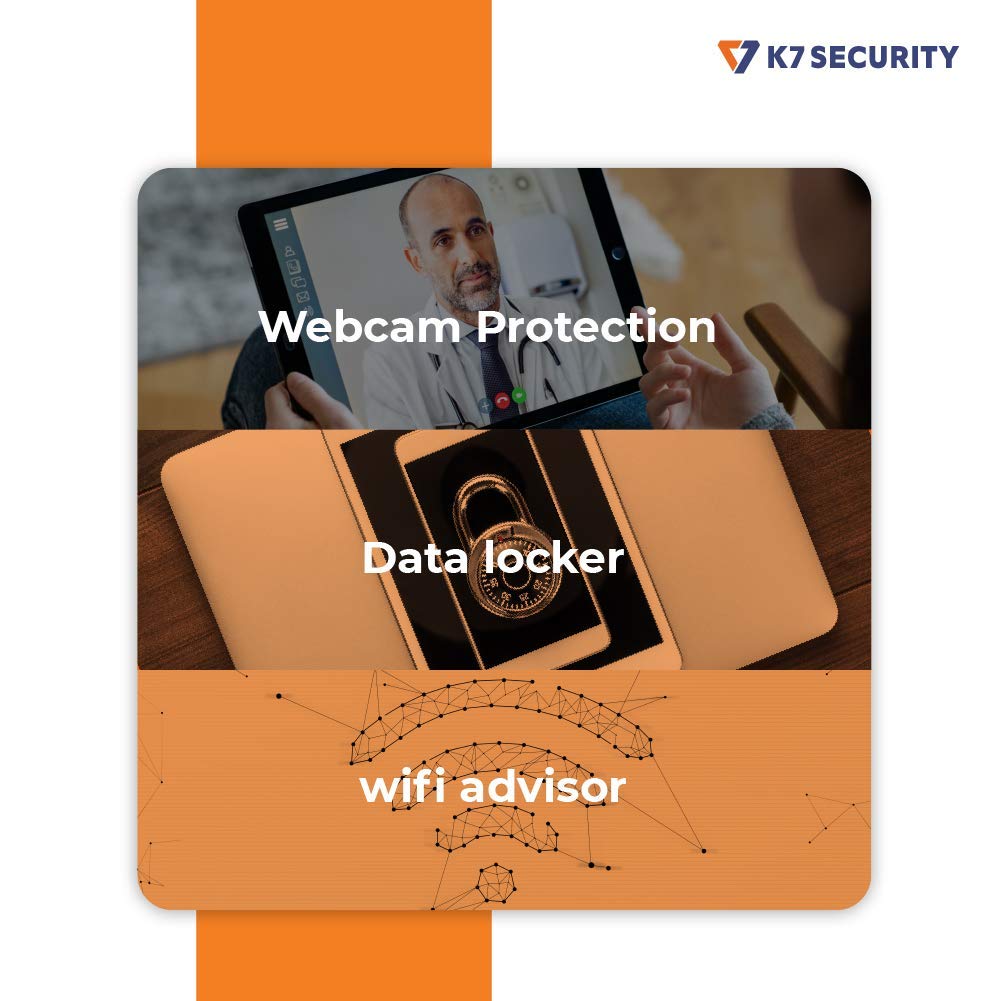 K7 Security K7, Total Security, 1 User, 1 Year, Email Delivery In 30 Min, No Cd