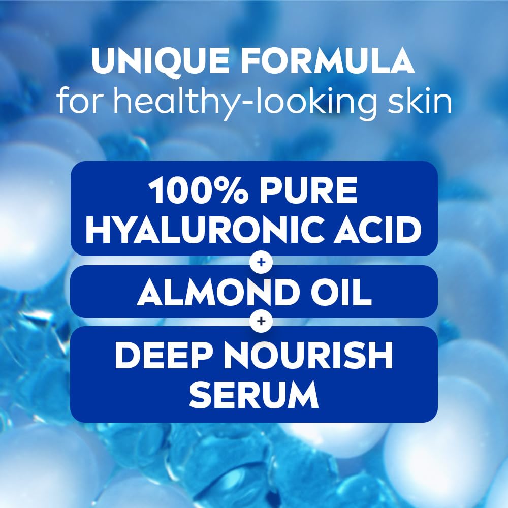 NIVEA Nourishing Body Milk 600ml Body Lotion with Hyaluronic Acid | 72Hr Hydration | Deep Moisture Care for Very Dry Skin | Enriched with Almond Oil | Smooth, Radiant & Healthy Looking Skin Care