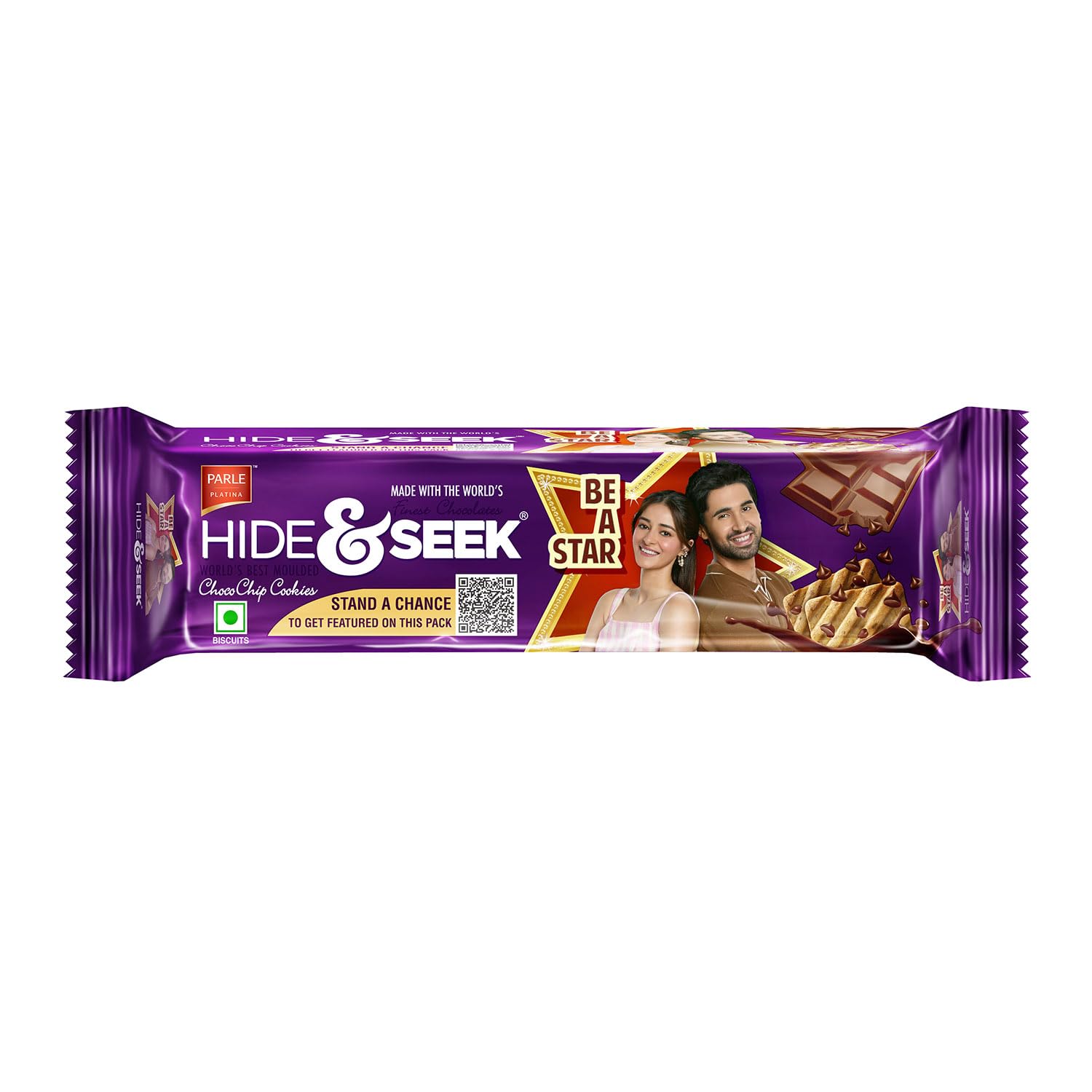 Parle Chocolate, Hide and Seek Biscuit, 100 g/115.5g (weight may vary)