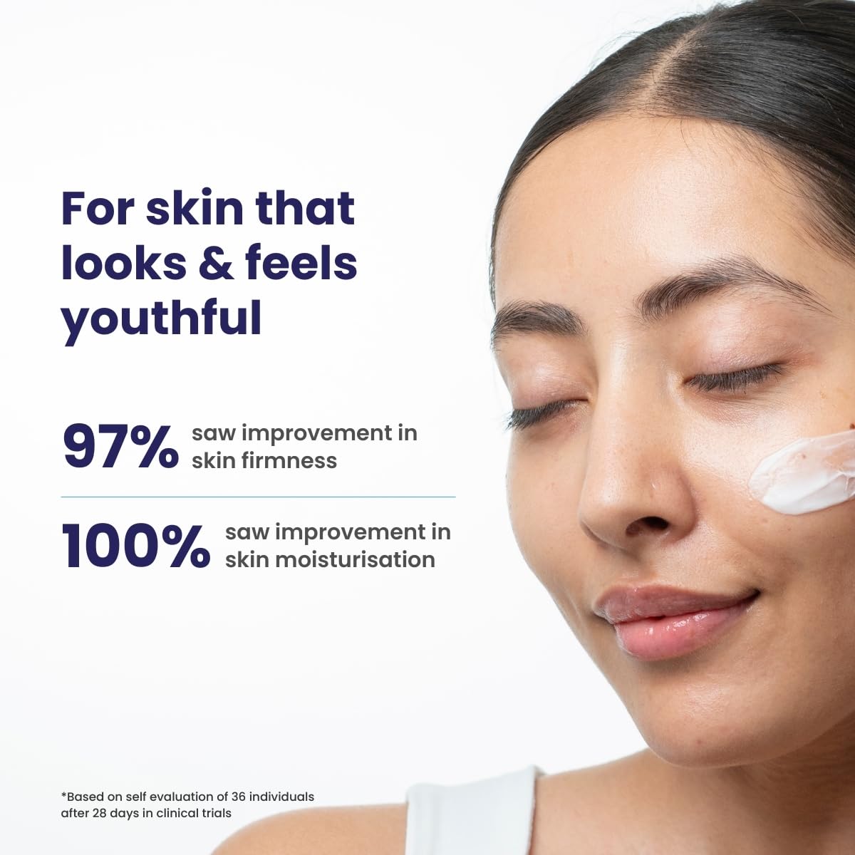 RE' EQUIL Ceramide & Hyaluronic Acid Moisturiser | Moisturizer For Face | Barrier Repair Cream | Long Lasting Hydration | Suitable For Normal To Dry Skin | 100G