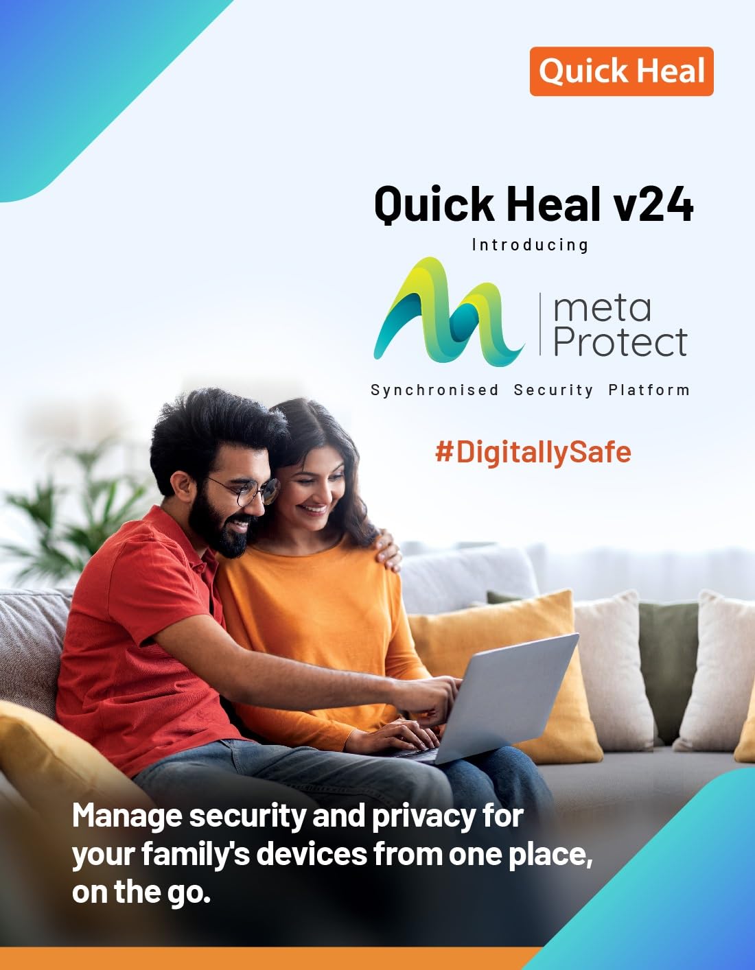 Quick Heal Antivirus Pro | Windows PC/Laptop | 1 User, 1 Year | AI-Based Virus Protection | Email Delivery in 1 hr |+ 6 month AntiFraud.AI for IOS/Android