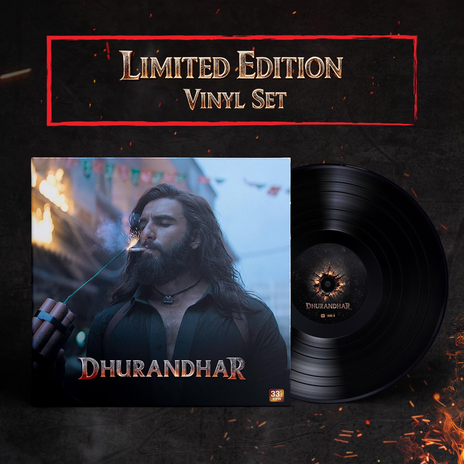 Saregama LP Vinyl Record - Dhurandhar | Limited Collector’s Edition Vinyl set