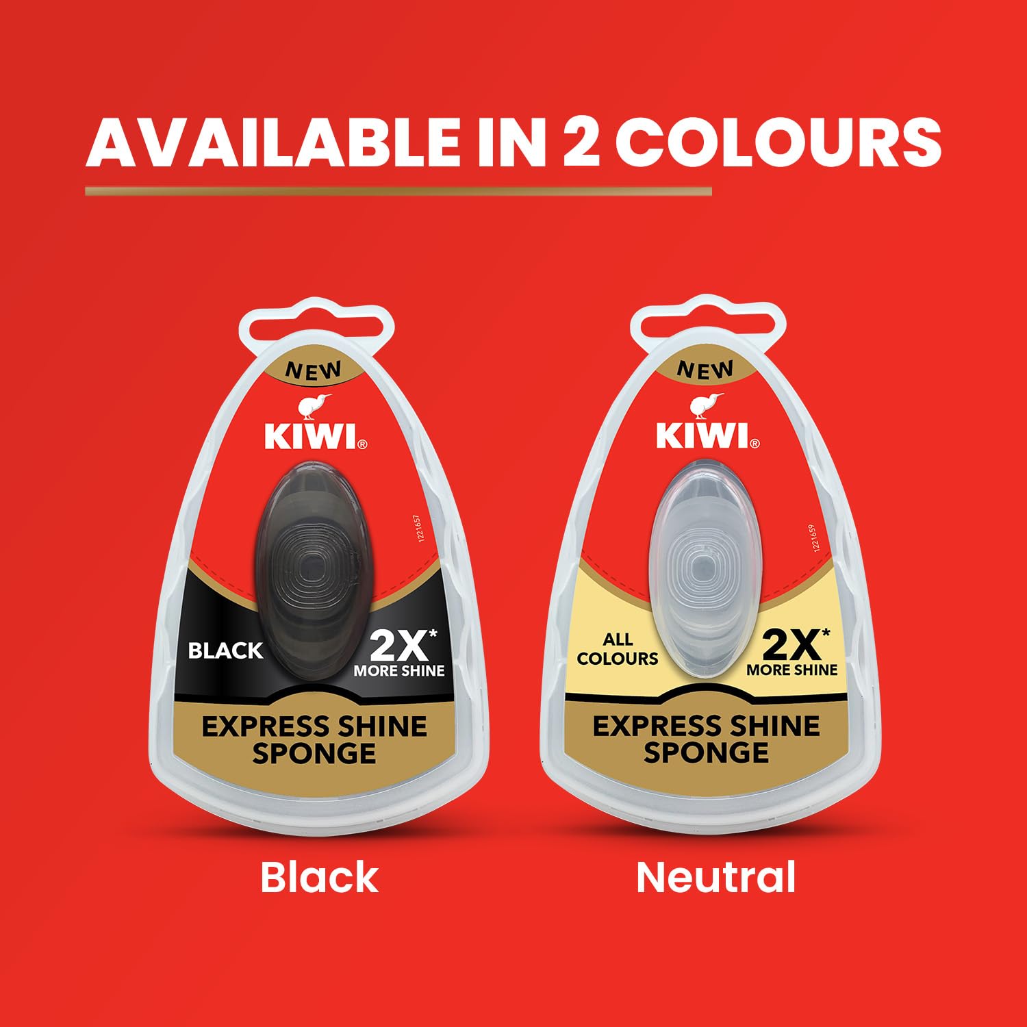 Kiwi Express Shine Sponge - Black, 1 Pc