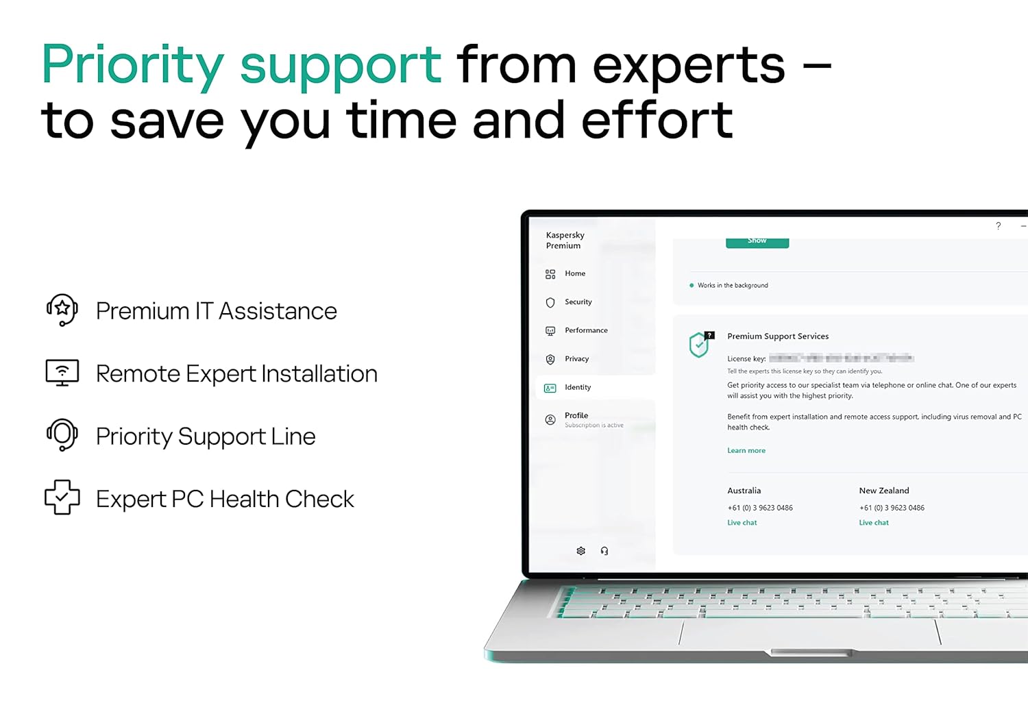 Kaspersky | Premium - Total Security (Ultimate Security) | 1 Device | 2 Years | Email Delivery in 1 Hour