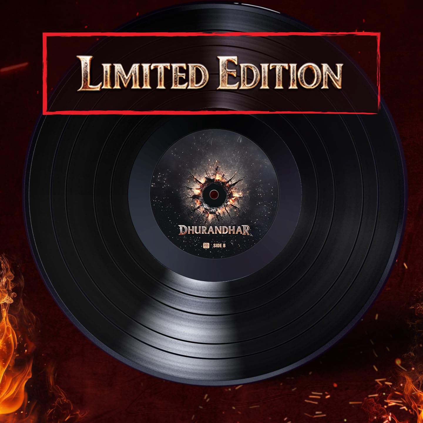 Saregama LP Vinyl Record - Dhurandhar | Limited Collector’s Edition Vinyl set