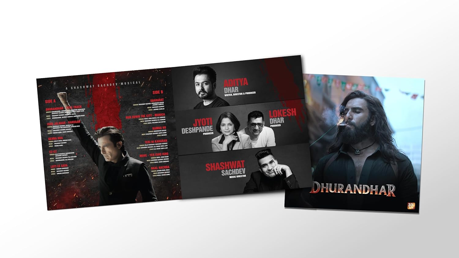 Saregama LP Vinyl Record - Dhurandhar | Limited Collector’s Edition Vinyl set